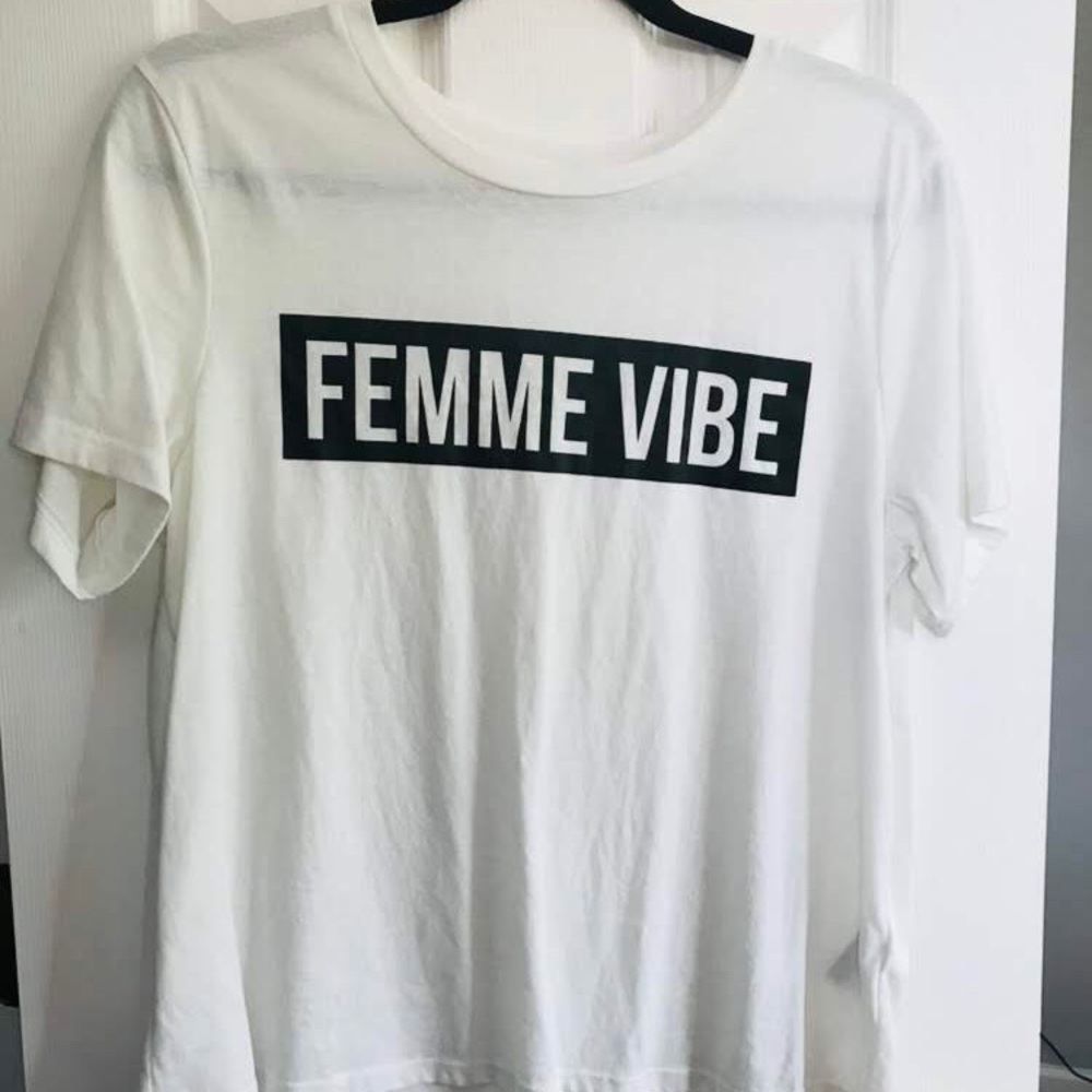 White Graphic Tee